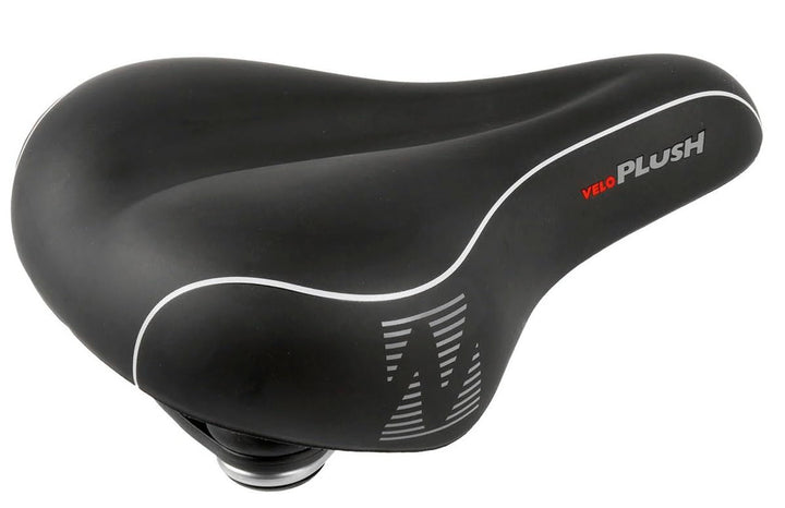 Velo Fahrradsattel Plush Elasto MF, schwarz, 12503521