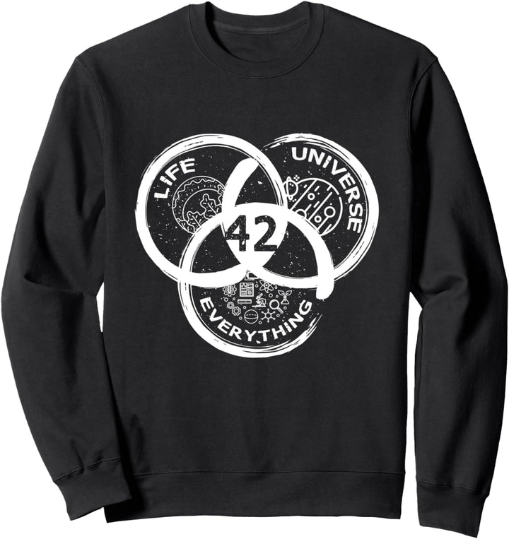 42 Antwort auf das Lebensuniversum und alles Coole Sweatshirt