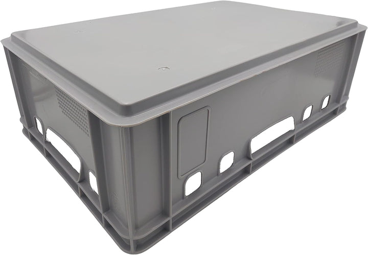 BURI 5x Fleischkiste E2 Metzgerkiste 60x40x20cm lebensmittelecht, robust, stapelbar - Universal Lage