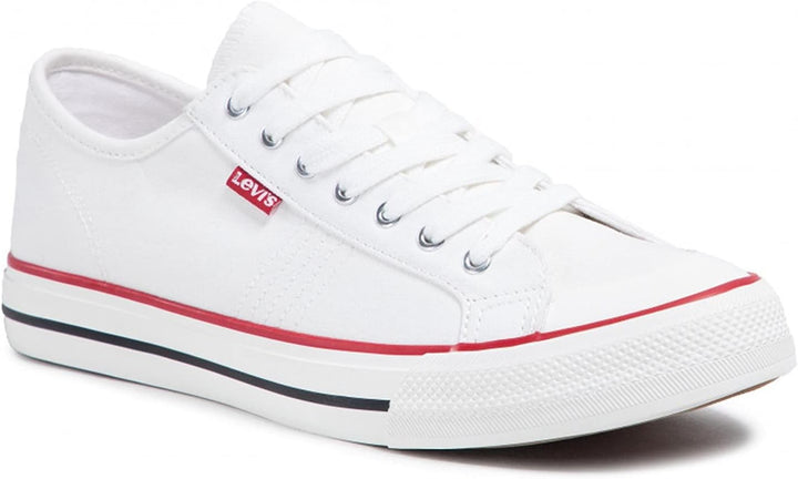 Levi's Herren Hernandez Sneaker 44 EU Regular White, 44 EU Regular White