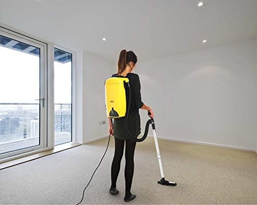 MELISSA 16420275 Rucksack Staubsauger Rücken-Sauger-Wandsauger 899 Watt, mit Blas-Funktion