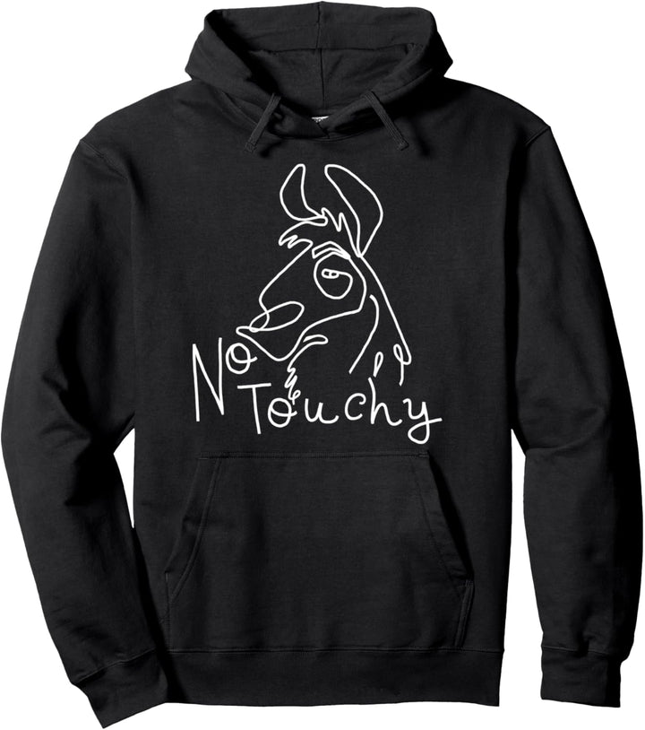 Disney Emperor's New Groove Kuzco The Llama No Touchy Pullover Hoodie