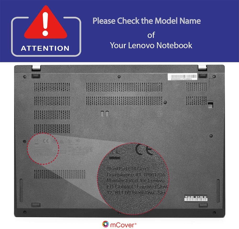 mCover Hartschalen-Schutzhülle für Lenovo ThinkPad L14 (35,6 cm) 1. Generation (Nicht für andere Len