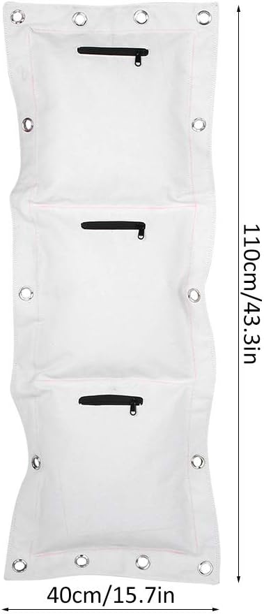 Wing Chun Sandsack, Hochwertiger Canvas Boxsack mit Reissverschluss für Kampfkunsttraining, 3 Grösse