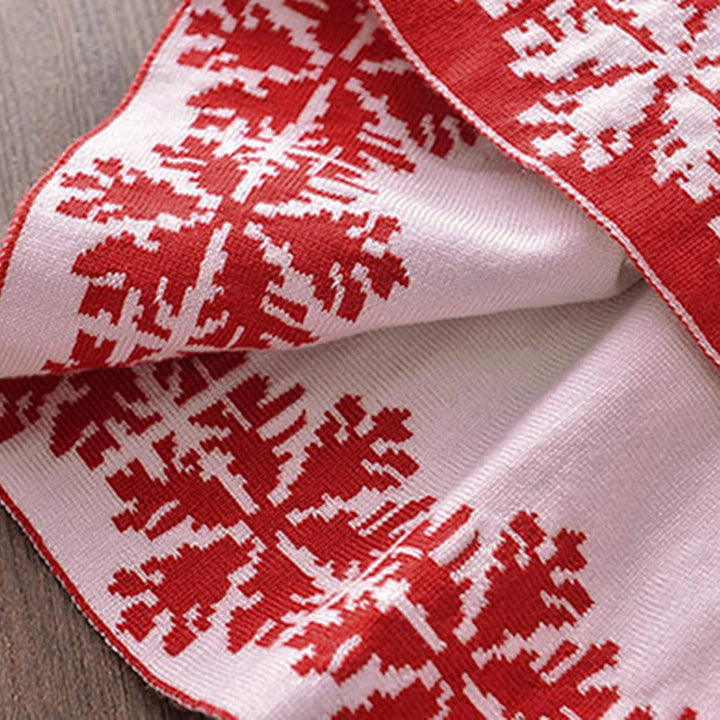 Weihnachtskleid Für Kinder, Strickkleid Weihnachten Mädchen, Pulloverkleid Rundhals Langarm Rentier