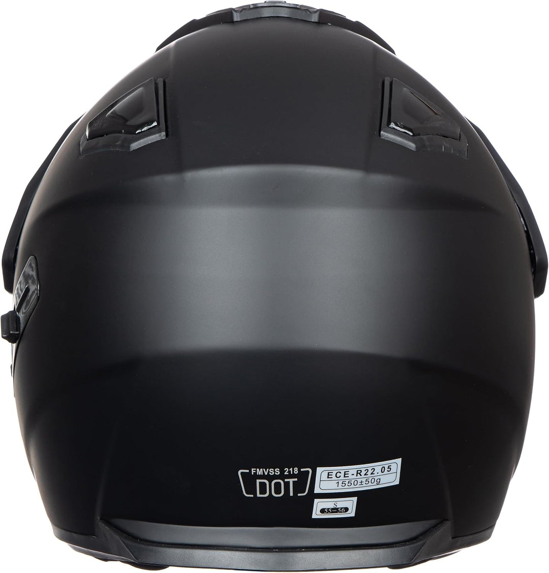 JIEKAI Adventure Helme Motocross Helm Sicherheitsnorm ECE 22.05 Motorradhelme,Roller Ski ATV Helm XL