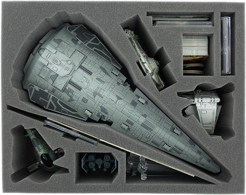 Feldherr Lagerbox FSLB150 kompatibel mit Star Wars X-Wing Imperium - Imperiale Korvette (Imperial Ra