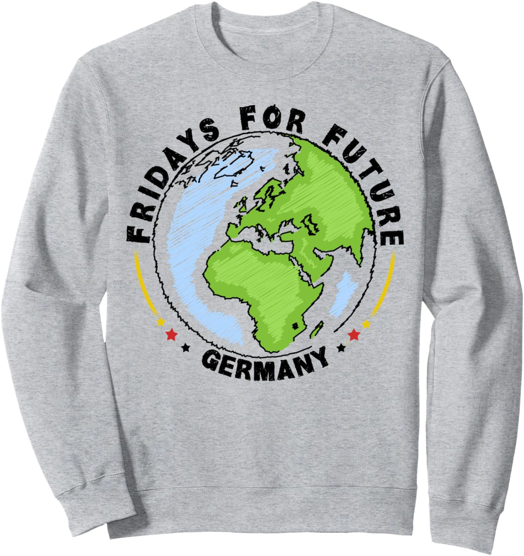 Fridays For Future Shirt - Germany Flag Sweatshirt