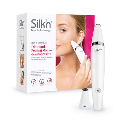 Silk'n ReVit Essential - Diamantpeeling Mikrodermabrasion - verbessert Hautbild, verfeinert Poren, R