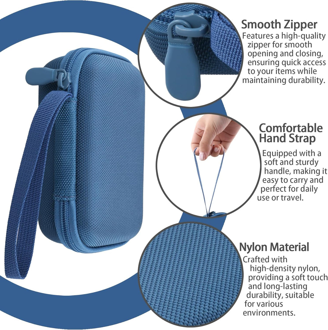 co2CREA Hart Reise Schutz Hülle Etui Tasche für JBL GO 5 /GO 4 /GO 3 tragbarer Bluetooth Lautspreche