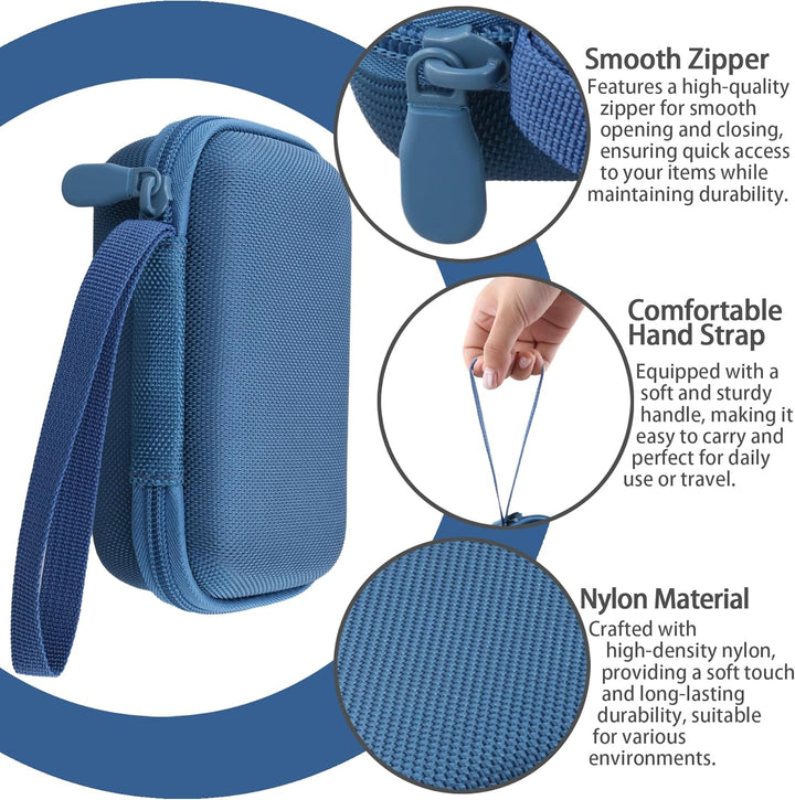 co2CREA Hart Reise Schutz Hülle Etui Tasche für JBL GO 5 /GO 4 /GO 3 tragbarer Bluetooth Lautspreche