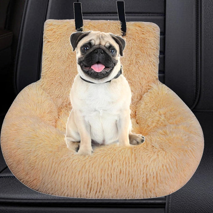 Hunde Autositz, Hundebett Auto, Hunde Autositz Fluff-y Inkl. Sicherheitsgurt, Haustier-Autositz, Aut