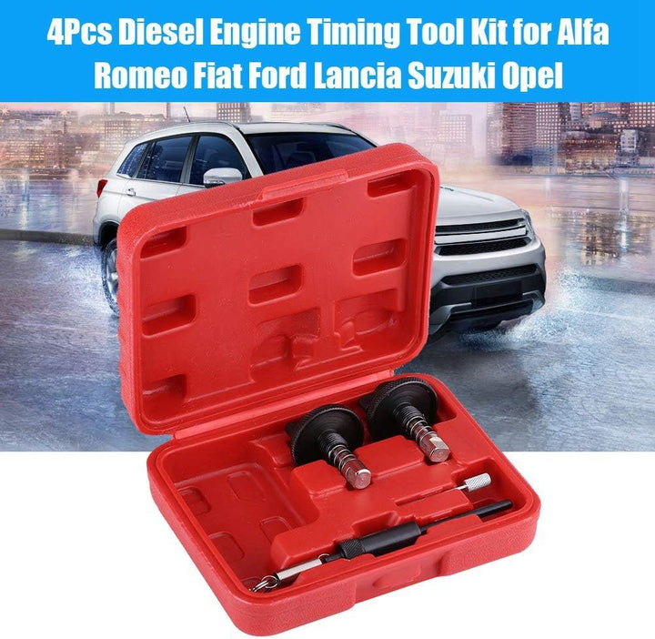 Timing-Tool,4 Stück Dieselmotor Timing Locking Tool Kit,Ersatz für kit pige distribution 1.3 jtd 199