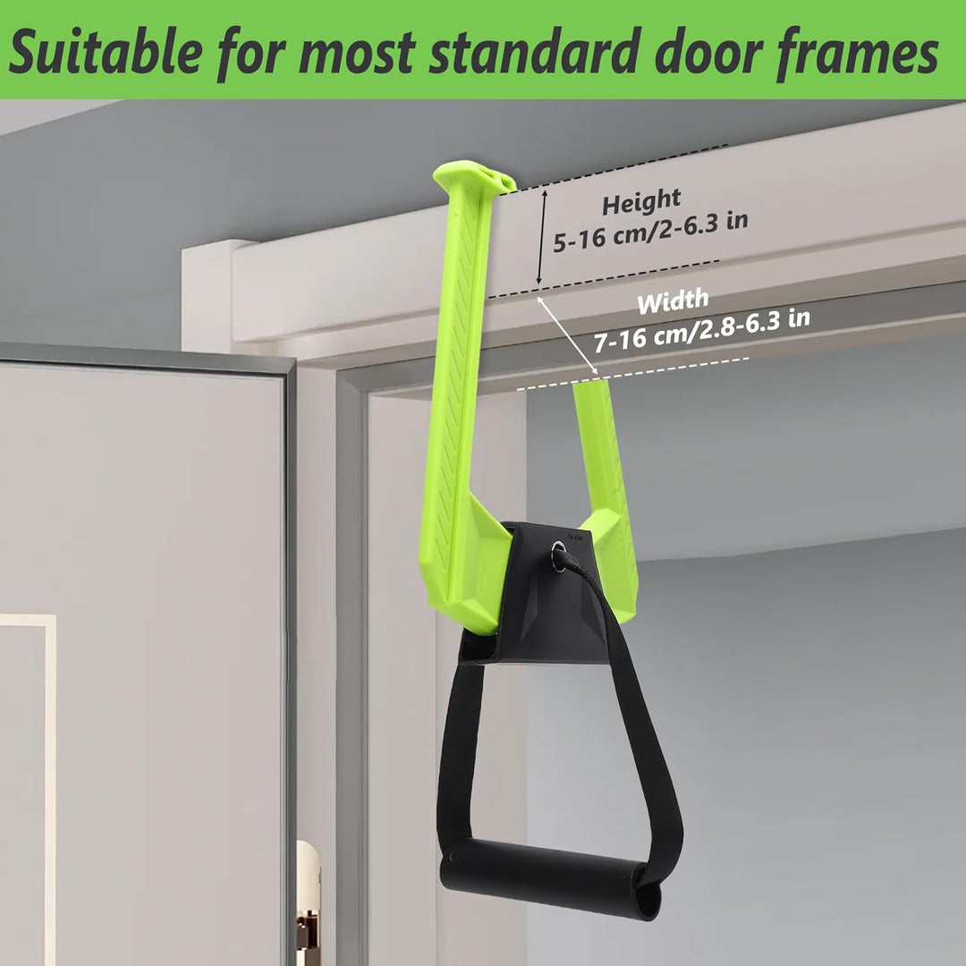 Gugxiom Portable Pull Up Bar für Tür, Home Gym Equipment, Travel Pull Up Bar, 220lbs Gewichtskapazit