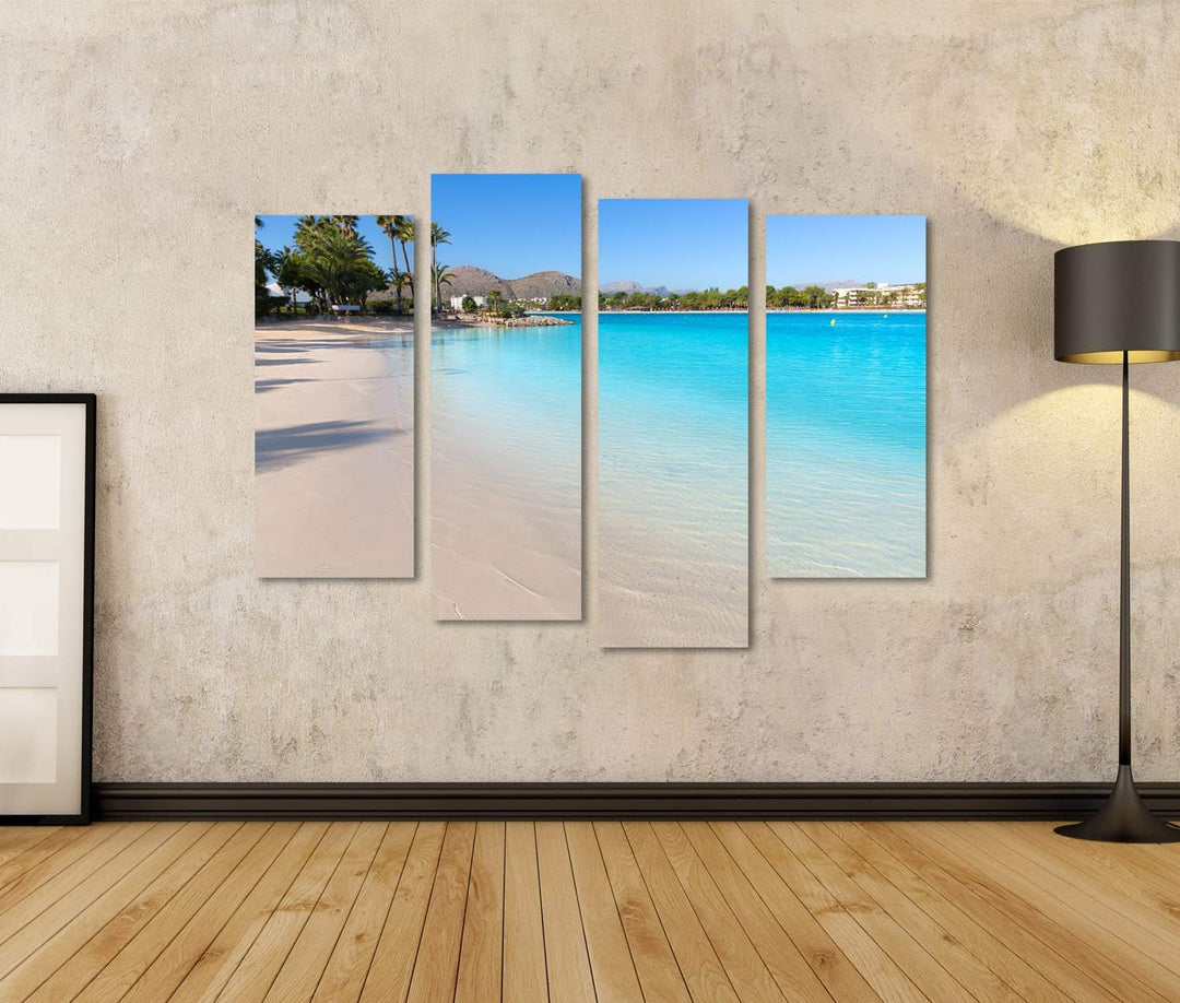 islandburner Bild auf Leinwand Platja De Alcudia Strand Mallorca Balearische Inseln Spanien Bilder W