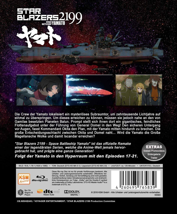 Star Blazers 2199 - Space Battleship Yamato - Volume 4: Episode 17-21 [Blu-ray], Blu-ray