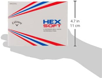 Callaway Golf Hex Soft Golfbälle 24 Golfbälle Weiss, 24 Golfbälle Weiss