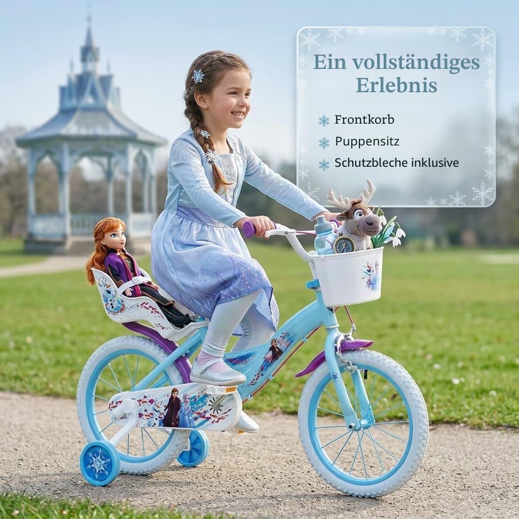 TOIMSA Fahrrad 16" Frozen Huffy 5/8 Jahre
