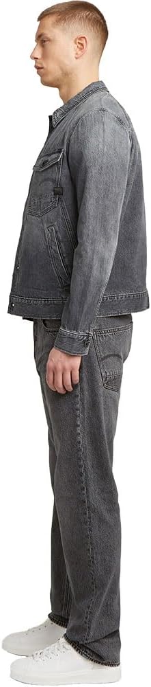 G-Star Raw Herren Jeans Dakota Regular Straight Jeans 29W / 30L Grau (Faded Eolith Grey D23691-d933-