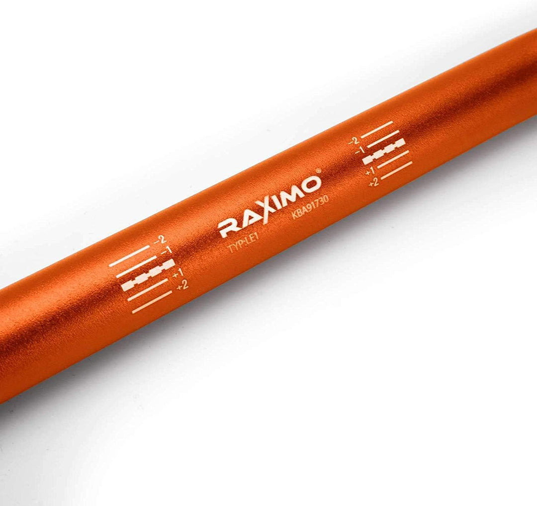 Alu Lenker Tour 22mm mit ABE Raximo orange, orange
