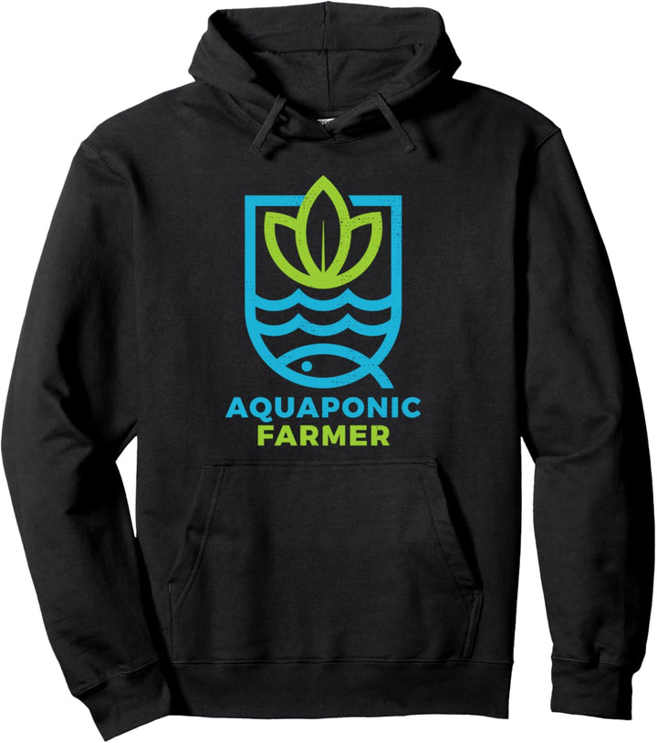 Aquaponic Farmer Aquakulture und Hydrokultur Aquaponik Pullover Hoodie