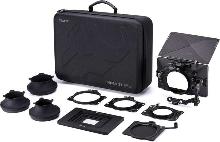 Tilta Mirage Pro Matte Box VND Kit Gegenlichtblende mit ND-Filter, 4x5,65"-Filterrahmen MB-T17-A VND
