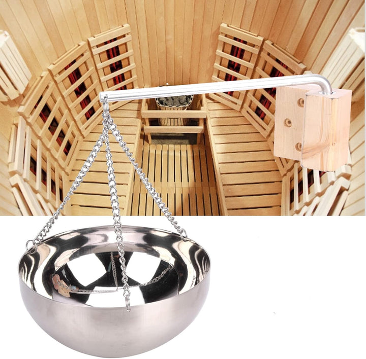Watris Veiyi 20cm Verdampferschale Sauna, Saunazubehör, Aromaschale Für Sauna Geeignet Für Die Aufbe