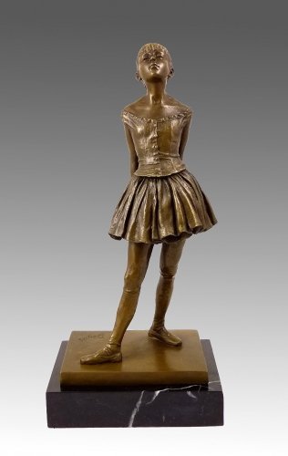 Bronze Sculpture - Little Dancer of Fourteen Years - signed by Edgar Degas by Kunst &amp; Ambiente