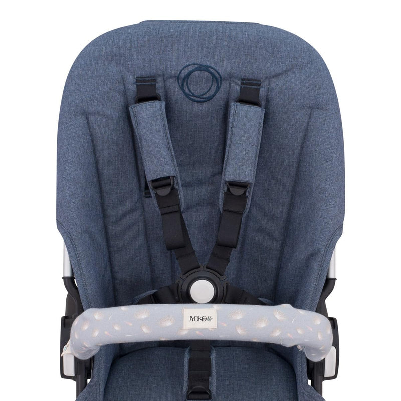 JYOKO Kids Abdeckung für Kinderwagen-Handlauf (Dandelion, Einzel), Individual, Löwenzahn Löwenzahn I