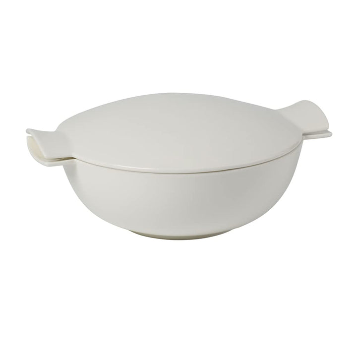 Villeroy & Boch Soup Passion Terrine für bis zu 4 Personen, Premium Porzellan, Weiss