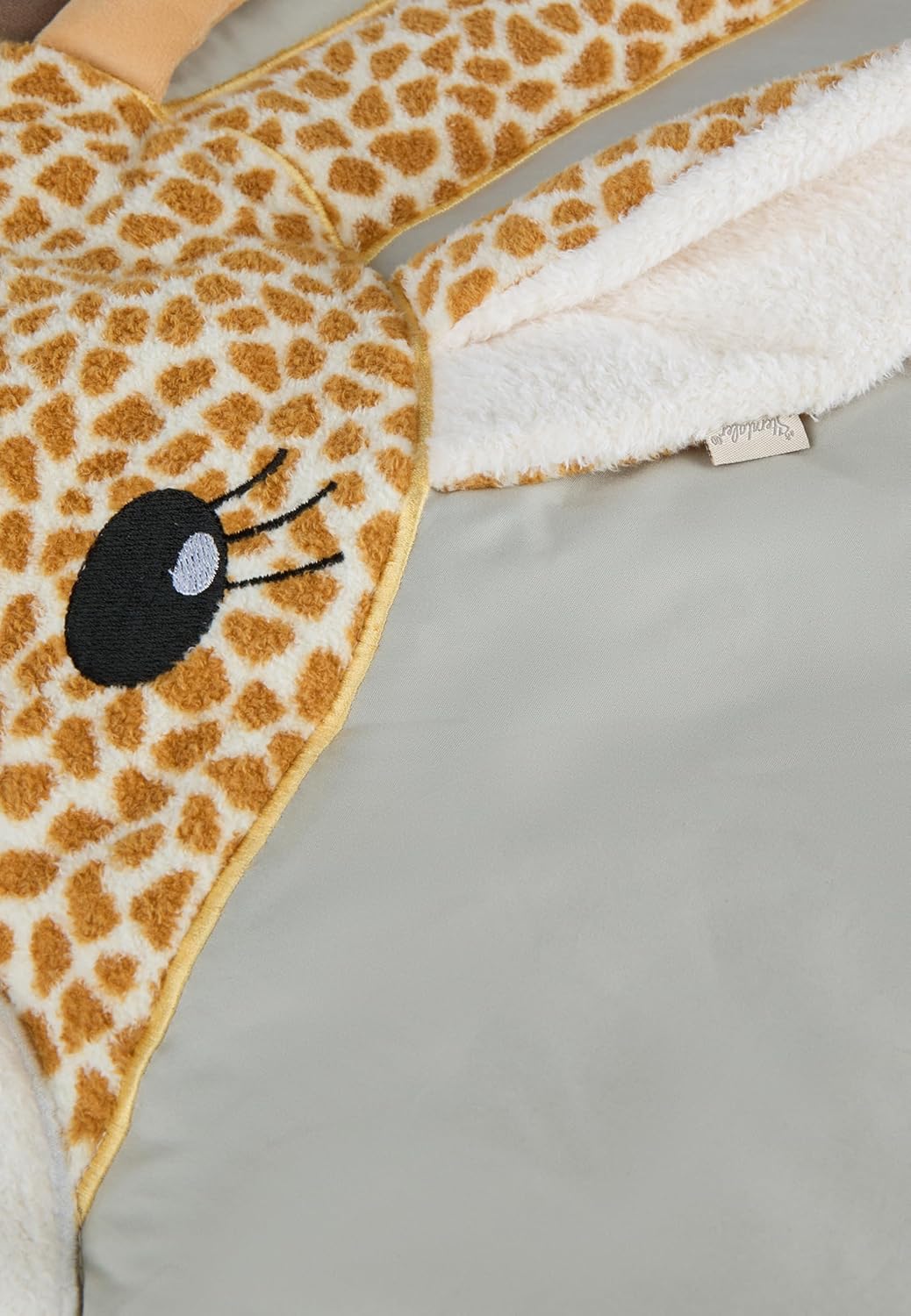 Sterntaler Spielbogen Giraffe Kaya – Spieldecke mit kuschelig weicher Liegefläche – Mit Spiegel, Ras