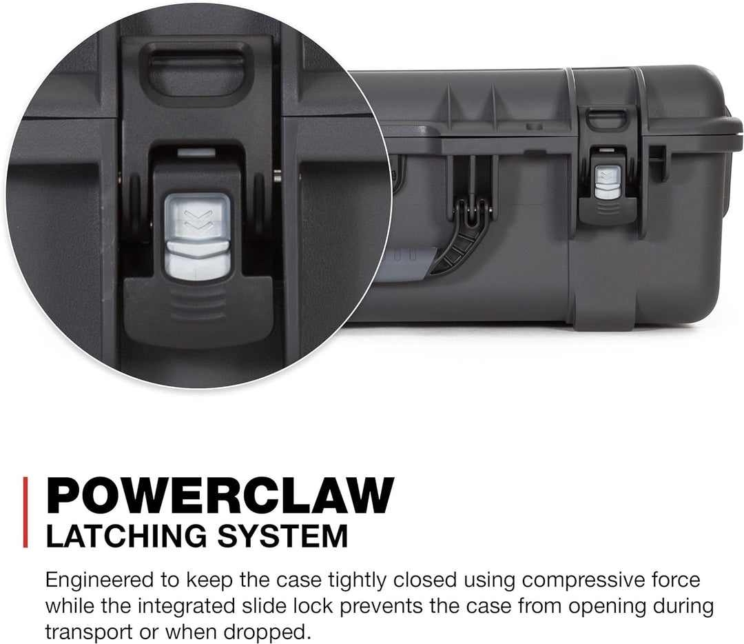 Nanuk 945 Wasserdichter Hartschalenkoffer leer - Graphit Graphit Hartschale, Graphit Hartschale