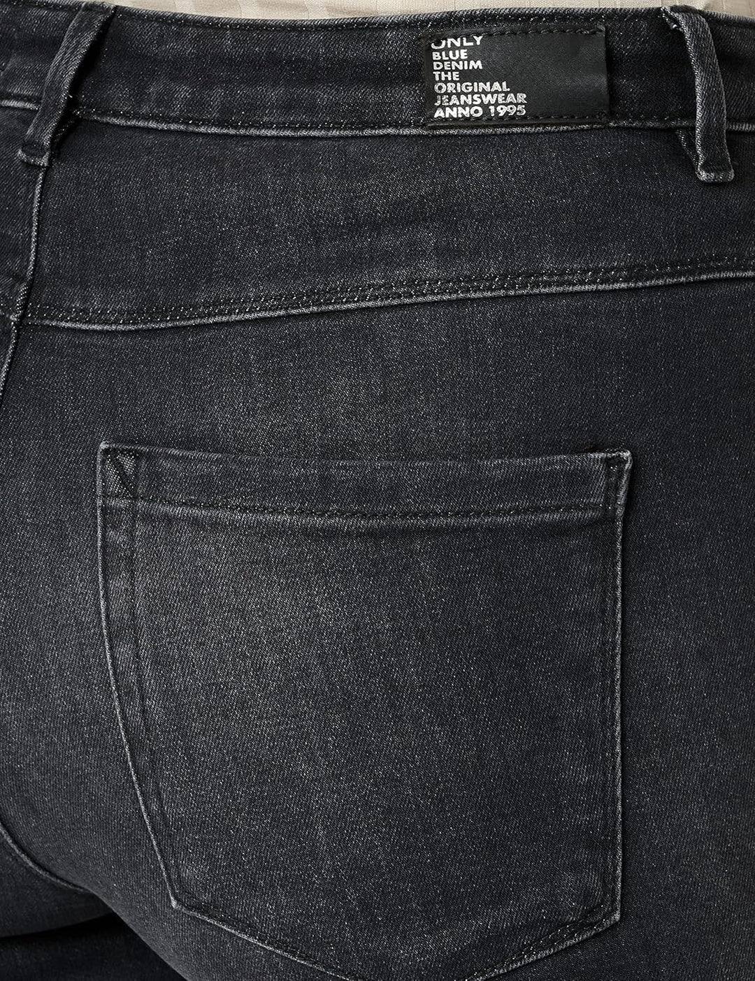 ONLY Damen Onlroyal Hw Skinny DNM Pimbox Jeans XS / 32L Washed Black, XS / 32L Washed Black