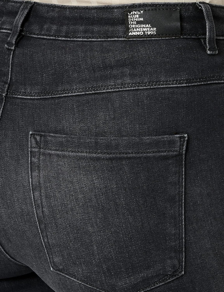 ONLY Damen Onlroyal Hw Skinny DNM Pimbox Jeans XS / 32L Washed Black, XS / 32L Washed Black