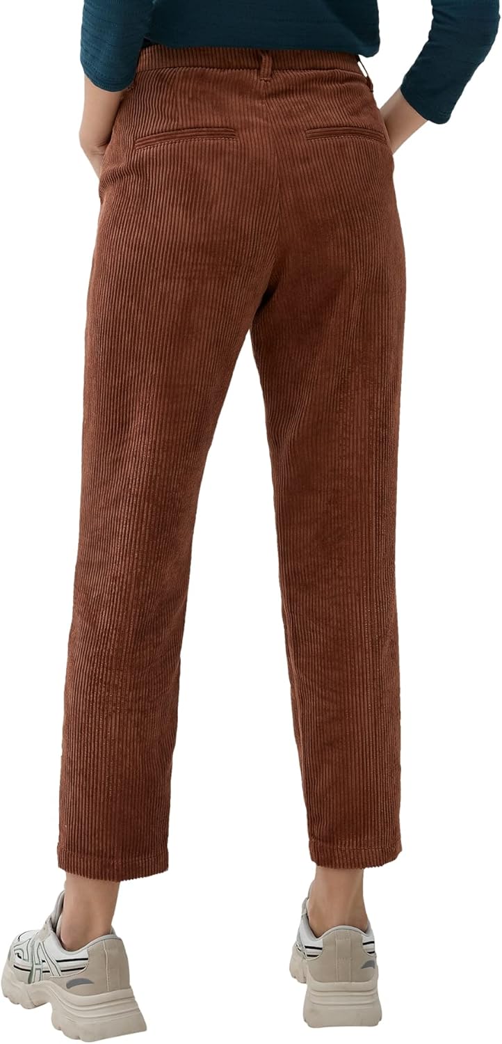 QS Damen Hose 32W / 30L Braun, 32W / 30L Braun