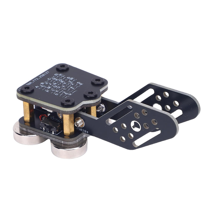lyrlody Doppelpaddel Morse Taste, CW Keyer Automatik Trainer mit 4 Nd Magneten Basis 3.5mm Soundbuch