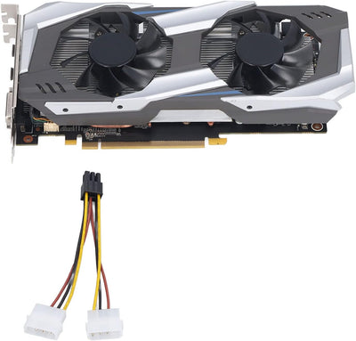 GTX1060 Gaming Grafikkarte 3 GB GDDR5 192-Bit-Game-Grafikkarte mit Zwei Lüftern HDMI DVI DP Low Nois