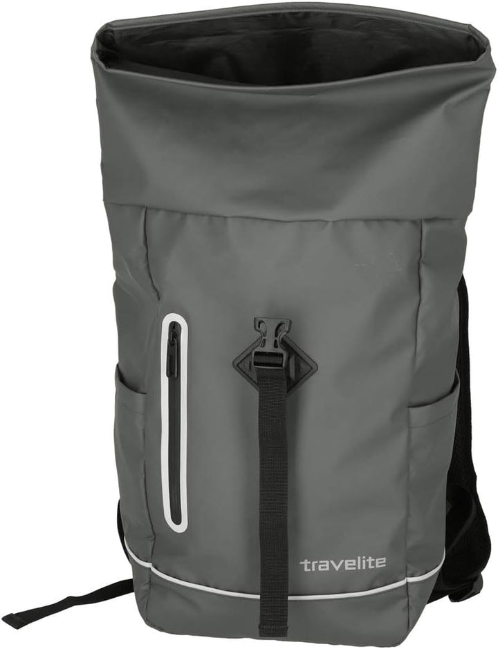 Travelite Handgepäck Rucksack mit Laptop Fach 15,6 Zoll & BASICS Rucksack aus wasserfestem Material,