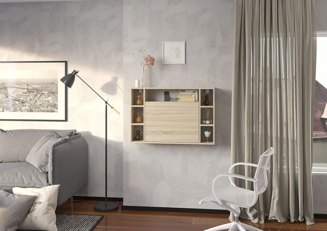 BIM Furniture Hängend klappbarer Schreibtischregale Muse Haushaltsbüro Wandtisch Computertisch (Sono