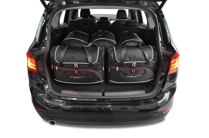 KJUST Kofferraumtaschen 5 stk kompatibel mit BMW 2 GRAN TOURER F46 2015-2021