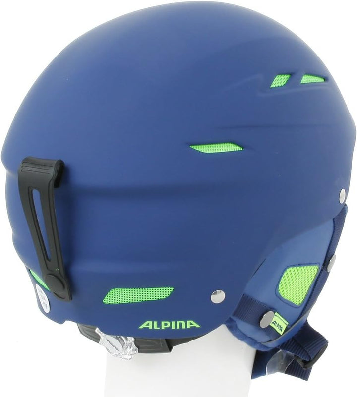 Alpina Unisex – Erwachsene Biom Skihelm 54-58 cm Navy Matt, 54-58 cm Navy Matt