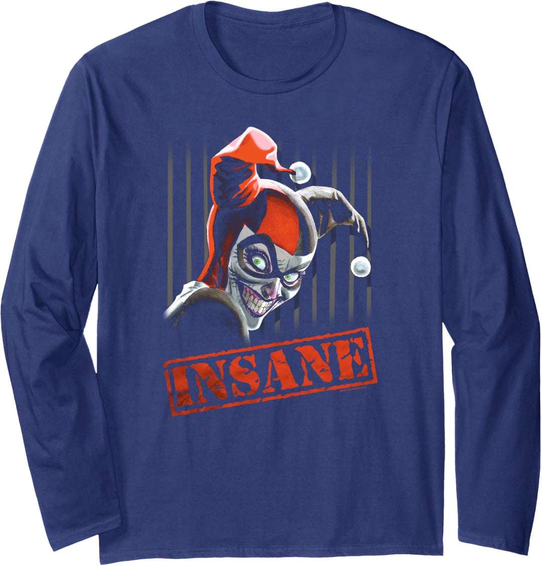 Harley Quinn Insane Langarmshirt
