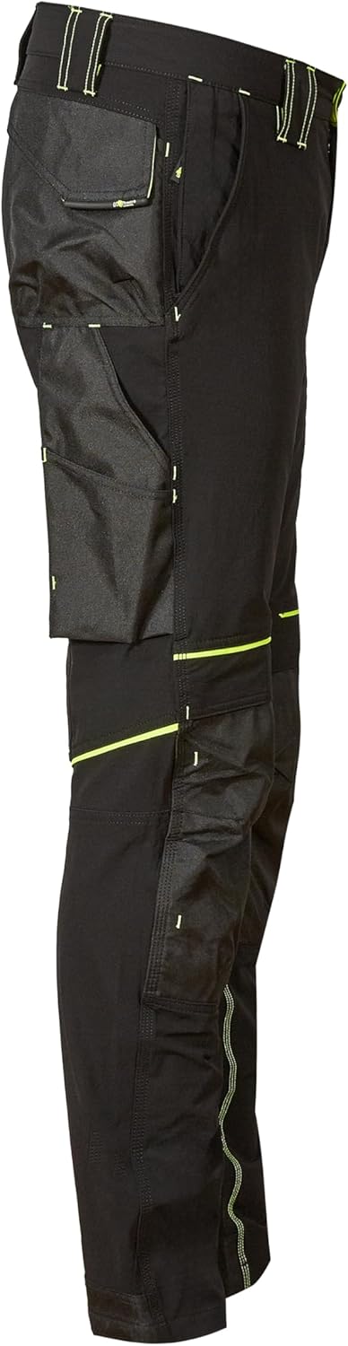 Upower PE145BC-3XL U-Power PE145BC-3XL-Pantalones Gaming Performance Modelo Atom Black Carbon Talla