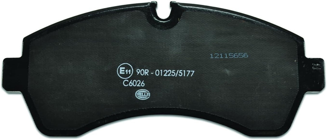 HELLA PAGID 8DB 355 005-531 Bremsbelagsatz - C6026 - Dicke/Stärke: 20.7mm - Bremssystem: Brembo - fü