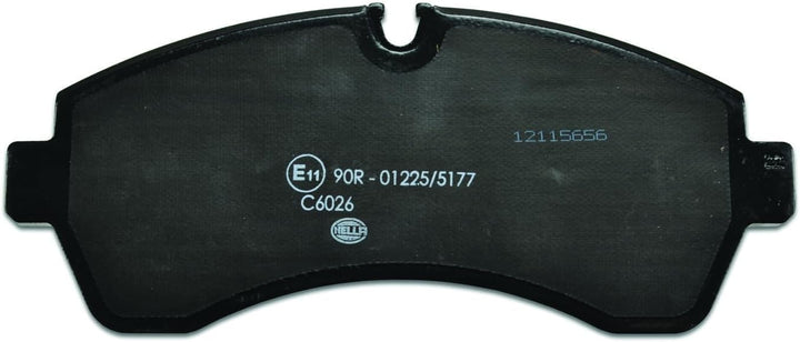 HELLA PAGID 8DB 355 005-531 Bremsbelagsatz - C6026 - Dicke/Stärke: 20.7mm - Bremssystem: Brembo - fü