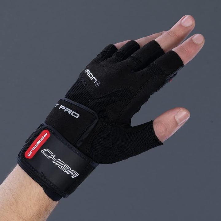 Chiba Erwachsene Handschuhe Iron Plus II L Schwarz, L Schwarz