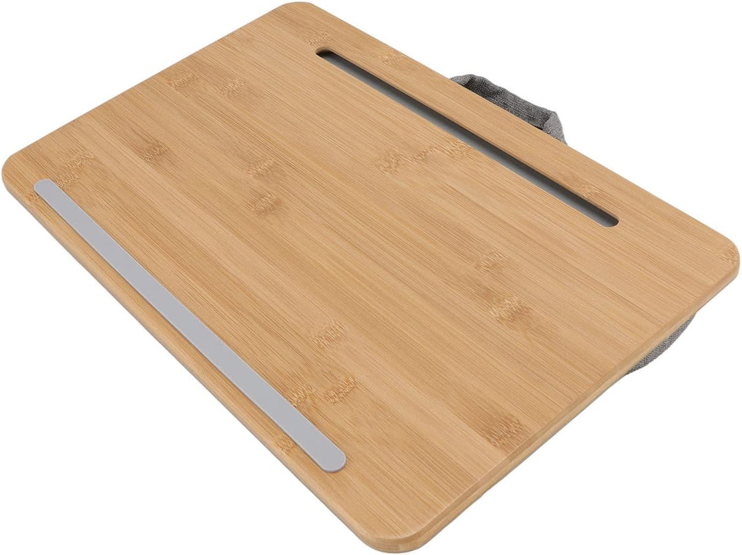 Schossständer, tragbarer multifunktionaler Laptop-Schreibtisch, stabiles Kissen, ergonomischer Bambu