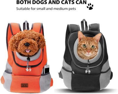 PETCUTE Rucksack für Haustier haustiertragetasche Rucksack Haustier Tasche für Hunde Airline Genehmi