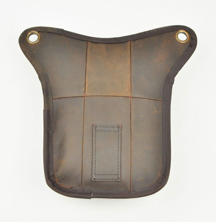 Le'aokuu Herren Echtes Leder Tasche Beinbeutel Beintasche Aussenbeintasche Hüfttasche Drop Leg Thigh