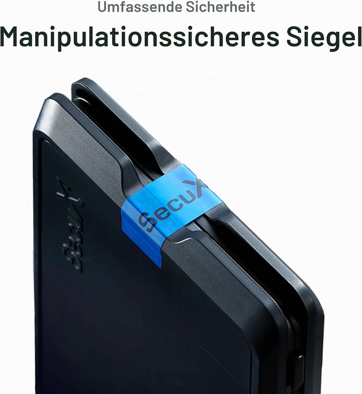 SecuX W20 - Sicherstes Crypto Hardware Portemonnaie mit Bluetooth - Grosser Touchscreen - Verwalten
